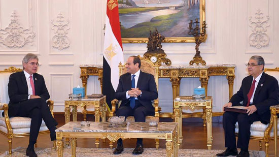 السيسي: مصر تتطلع لاستمرار وتطوير الشراكة القائمة مع 