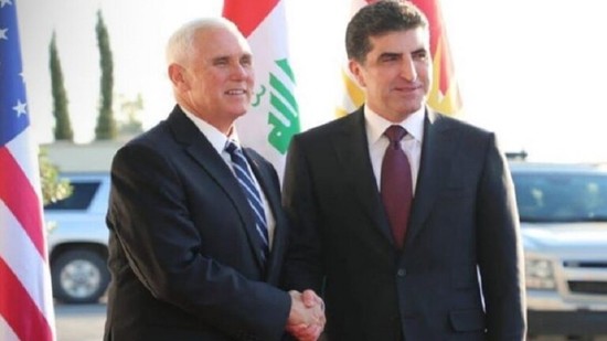 أربيل: زيارة بينس لكردستان العراق دليل على الدعم الأمريكي للبلاد
