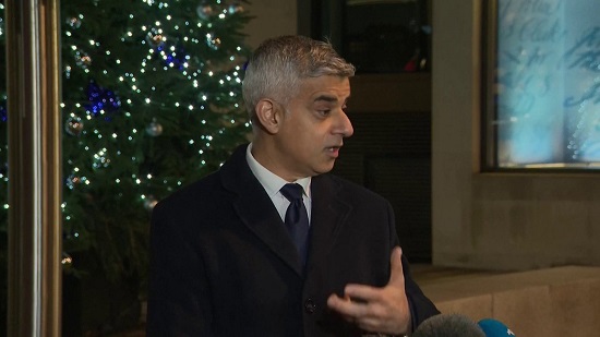 بالفيديو.. عمدة لندن بعد الحادث الإرهابي: سوف نتصدى للإرهاب ولن نسمح بتفرقتنا
