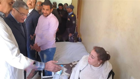 نقل حالة خطر لأسيوط من مصابي انهيار سور  دير ابو فانا 