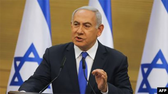  رئيس الوزراء الإسرائيلي، بنيامين نتنياهو، 
