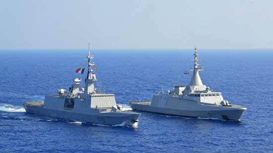 القوات البحرية تنفذ عددا من الأنشطة التدريبية بمسرح عمليات البحر المتوسط
