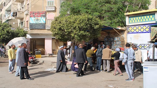 حملة إزالة مكبرة بديروط في أسيوط
