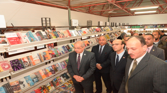  جامعة أسيوط تفتتح معرض الأهرام للكتاب