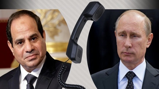 الرئاسة تكشف تفاصيل اتصال السيسي مع بوتين
