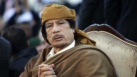 القذافي و ليبيا لا يفترقان 
