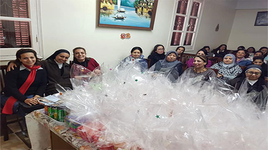 مدرسة الراهبات ببني سويف تحتفل بعيد رأس السنة  