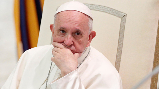  البابا فرنسيس يوجه رسالة الى أمريكا وإيران لوقف التصعيد بينهما 