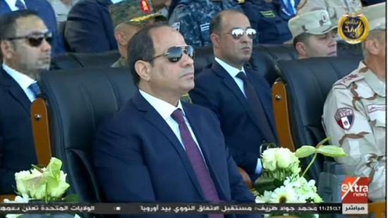 الرئيس عبدالفتاح السيسي يفتتح القاعدة العسكرية برنيس