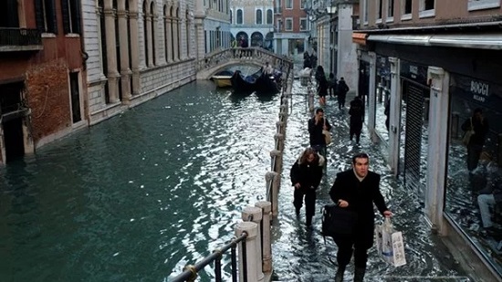 انهيار مدينة فينسيا الإيطالية.. والسبب التغيرات المناخية