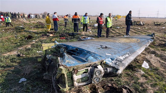 350 مليون دولار خسائر إيران بعد حادث الطائرة الأوكرانية