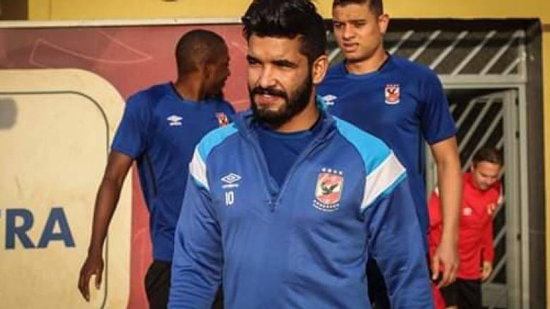 صالح جمعة لاعب فريق الأهلي