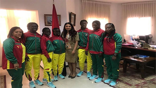 الوفد السنغالي المشارك في الأولمبياد الخاص