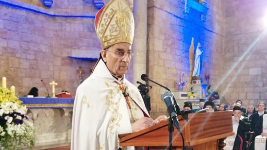 المونسينيور نيقولاس هنري يشهد احتفال الكنيسة المارونية بعيد شفيعها 
