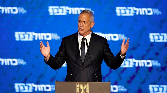  رئيس حزب أزرق أبيض الإسرائيلي : القائمة العربية المشتركة لن تكون ضمن الحكومة المستقبلية
