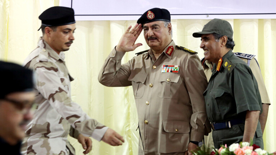 اللواء خليفة حفتر، قائد الجيش الوطني الليبي