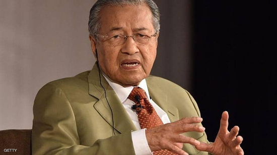 رئيس الوزراء الماليزي المستقيل مهاتير محمد