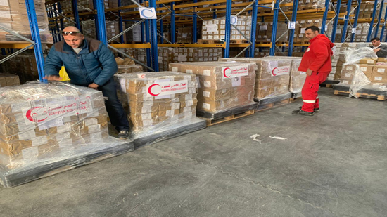 الهلال الأحمر المصري :5.5 طن أدوية مساعدات لدولة جنوب السودان