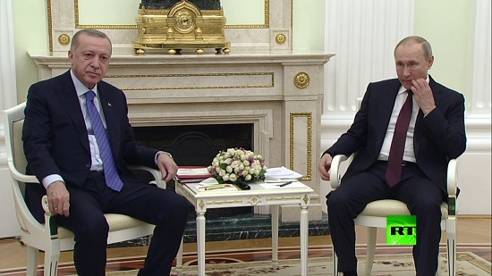 بوتين  و أردوغان 