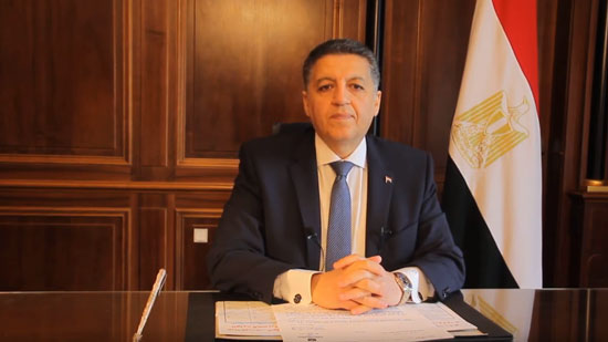  السفير المصري فى فيينا يوجه رسالة الى أبناء الجالية عن أزمة كورونا 
