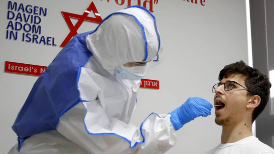 1656 إصابة بفيروس كورونا في إسرائيل وحالات في حالة خطرة 
