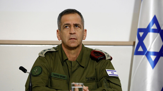 رئيس أركان الجيش الإسرائيلي يدخل الحجر الصحي