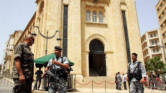 عناصر من الأمن اللبناني