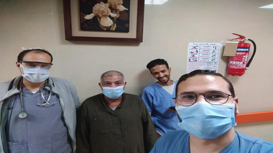  خروج 10 حالات من مستشفى الحجر الصحي بإسنا 