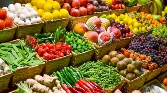 سعر الخضراوات والفاكهة بسوق العبور اليوم الجمعة 8-5-2020