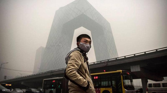 انخفض تلوث الهواء فوق الصين ابتداء من فبراير الماضي