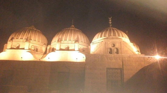  الآثار: إضاءة قباب مقابر الأسرة العلوية بالإمام الشافعي