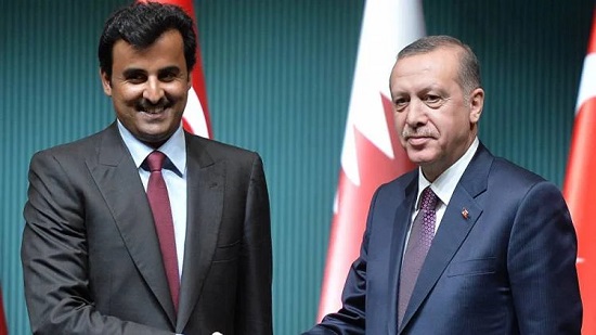  الزيارة المشبوهة لأردوغان الى قطر ولقائه مع تميم بن حمد