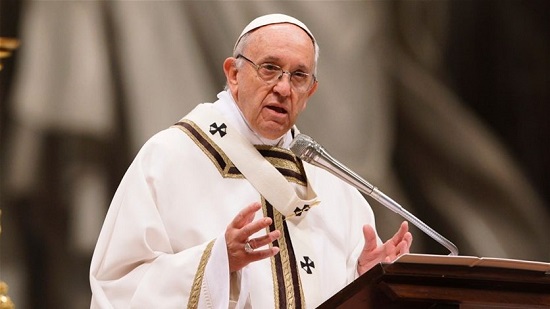 البابا فرنسيس يدعو لوقف إطلاق النار عالمياً والتحلى بالسلام