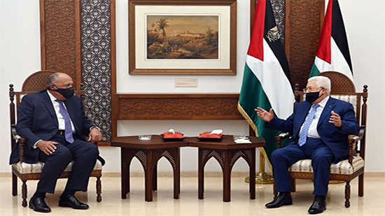 الرئيس الفلسطيني يشيد بدعم الرئيس السيسي لبلاده : القيادة المصرية تسعى لإعادة حقوق شعبنا المشروعة