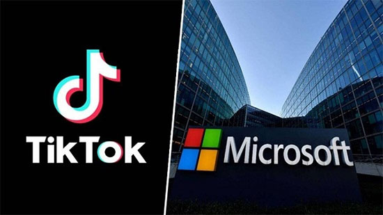 مايكروسوفت تفكر جديا في الاستحواذ على تطبيق TikTok بالولايات المتحدة