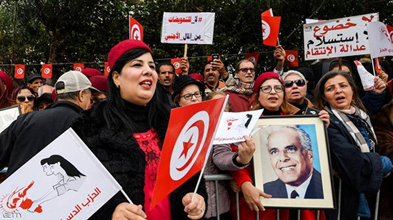 الحزب الدستوري تصدى لمحاولات النهضة الهيمنة على تونس.