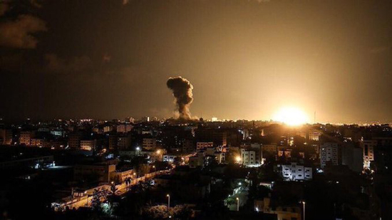 انفجار ضخم يهز مدينة غزة