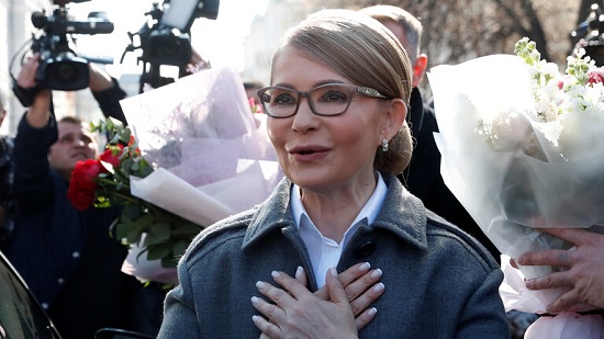 رئيسة وزراء أوكرانيا السابقة، يوليا تيموشينكو