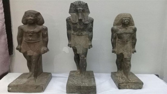 إخلاء سبيل 5 أشخاص اشتبه بحوزتهم 4 تماثيل أثرية فى القليوبية
