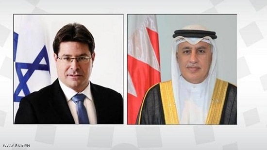 اتصال بين وزيري الصناعة البحريني والتعاون الإسرائيلي