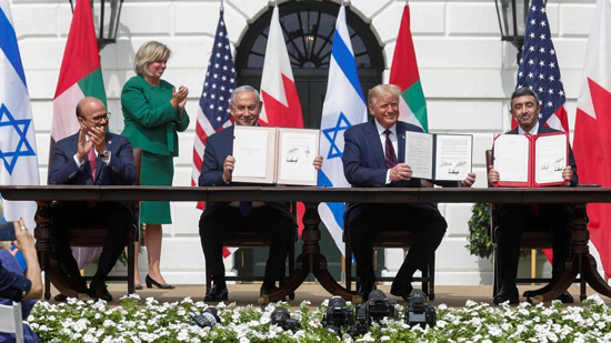 رسميا.. الإمارات وإسرائيل توقعان معاهدة السلام التاريخية