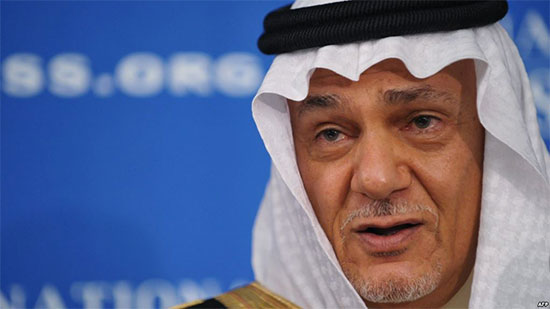  رئيس الاستخبارات السعودية الأسبق، الأمير تركي الفيصل