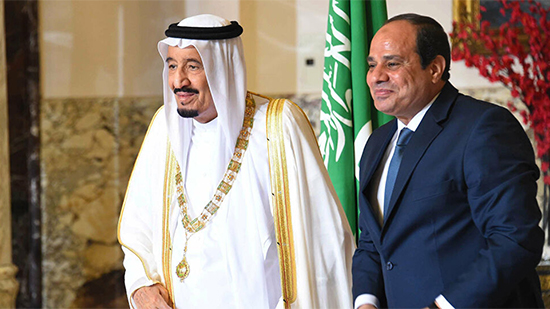الرئيس السيسي يهنئ خادم الحرمين بمناسبة اليوم الوطني للسعودية