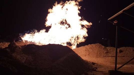 القصة الكاملة لحريق بئر مياه في الظهير الصحراوي بجرجا: سبقه رائحة غاز