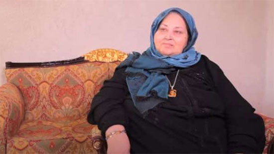 تشييع جنازة والدة الشهيد أحمد المنسي