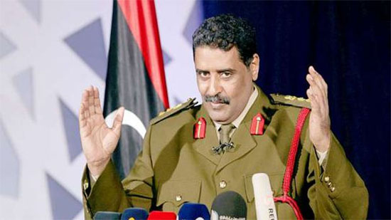  المتحدث باسم الجيش الوطني الليبي، أحمد المسماري
