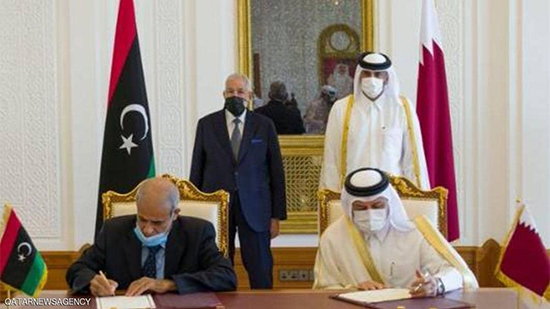 توقيع الاتفاق الأمني بين قطر وحكومة السراج