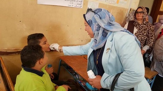 صحة كفر الشيخ ... تطعيم 101% من الطلاب ضد الديدان المعوية
