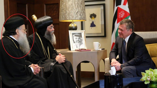الملك عبد الله يمنح الجنسية الأردنية لكاهن قبطى