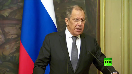 فيديو .. وزير خارجية روسيا : مستعدون للمساعدة لحل أزمة الدول العربية مع إيران
